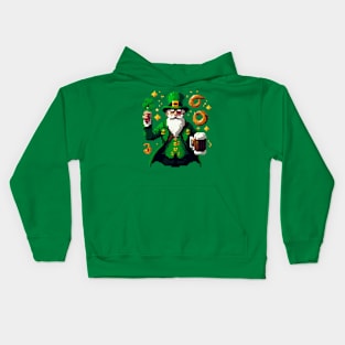 ST Patrick and Beer Kids Hoodie